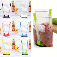 Adjustable Bag Holder Fresh keeping Bag Holder Kitchen Organizer