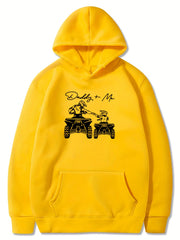 Stylish Daddy Ride Boys Sweatshirt