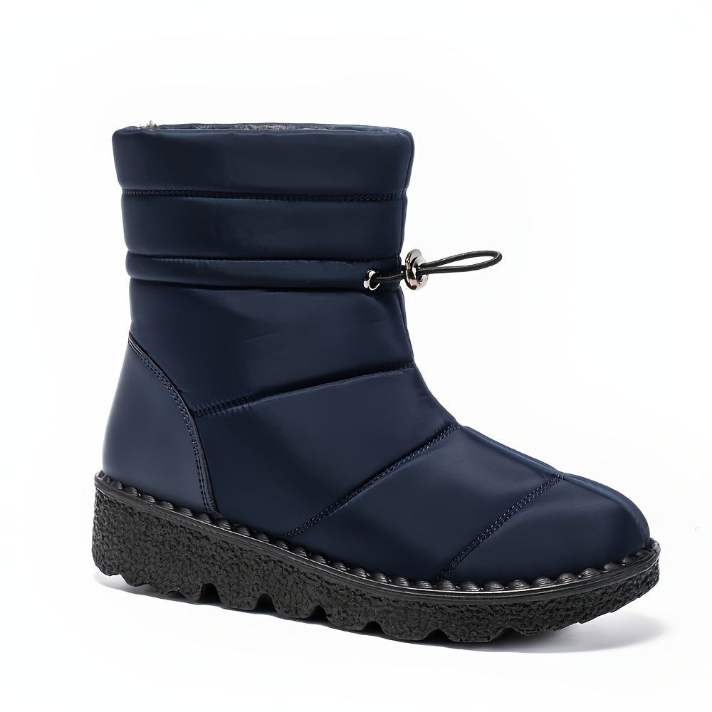 Women's Thermal Snow Boots Faux Fur Lining Ankle Boots