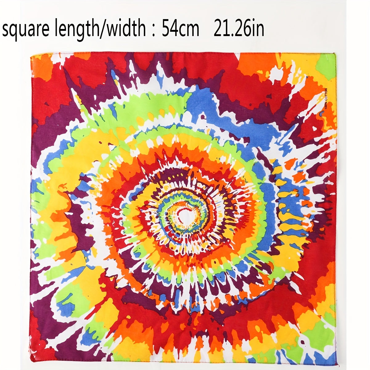 Men's Small Square Scarf Winter Accessory