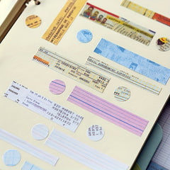 Korea Stationery Tin Boxed Journal Diary Sticker DIY Diary Sticker