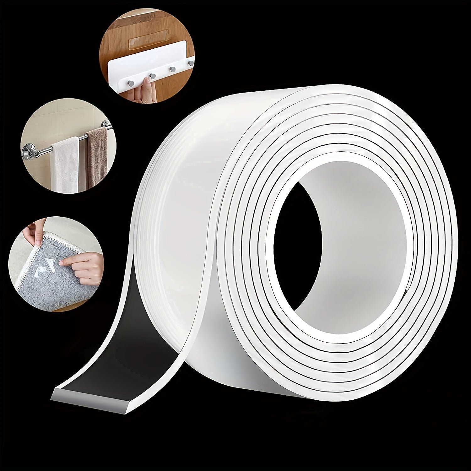 Heavy Duty Double Sided Mounting Tape - Multipurpose Adhesive Foam Tape