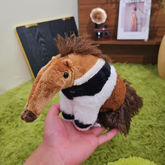 Adorable Anteater Plush Doll Soft Fur Perfect Gift Friends & Family