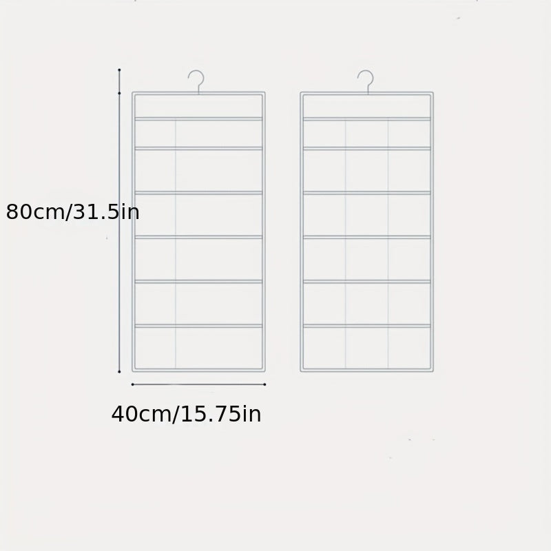 Double Sided Hanging Storage Bag - Large Organizer