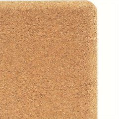 Lightweight Cork Yoga Block Soft Fitness Brick Non Slip