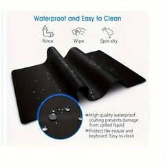 Anime Girl Mousepad Two Friends Gaming Table Mat