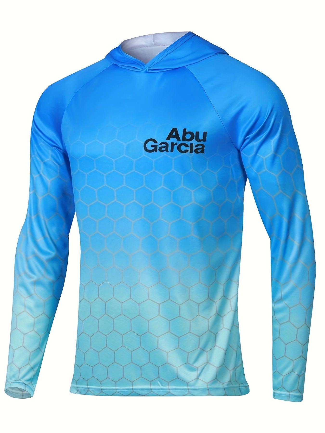 Men's Gradient Hoodie Anti UV Sunscreen Sun Protection Fishing Shirt