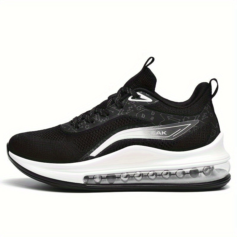 PLUS SIZE Men's Breathable Running Shoes With Air Cushion Non Slip Sneakers