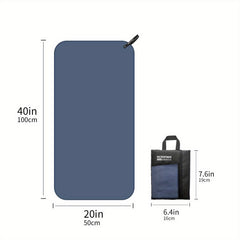 Quick Drying Microfiber Towel with Mesh Bag - Soft & Portable for RV Bathroom