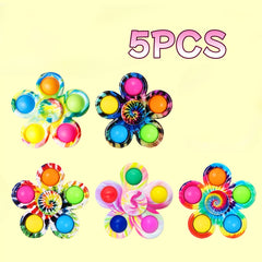 FANSACK Fidget Spinner Toys 5 9pcs Pack for Kids & Adults Anxiety Toys