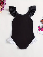 Toddler Girls Unicorn One Piece Swimsuit for Pool Party Beach Swimwear