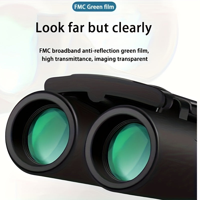 Portable Mini Binoculars BAK4 Prism Waterproof For Camping Tourism