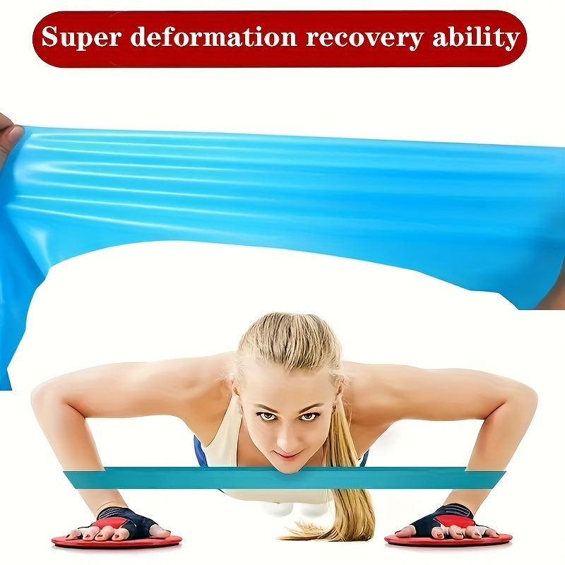 Yoga Elastic Resistance Band Body Stretching Training Pilates Fitness