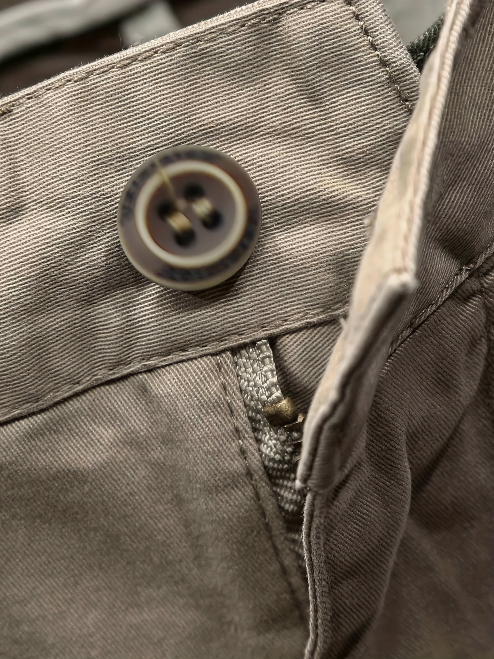 Men's Casual Cargo Shorts with Button Pockets