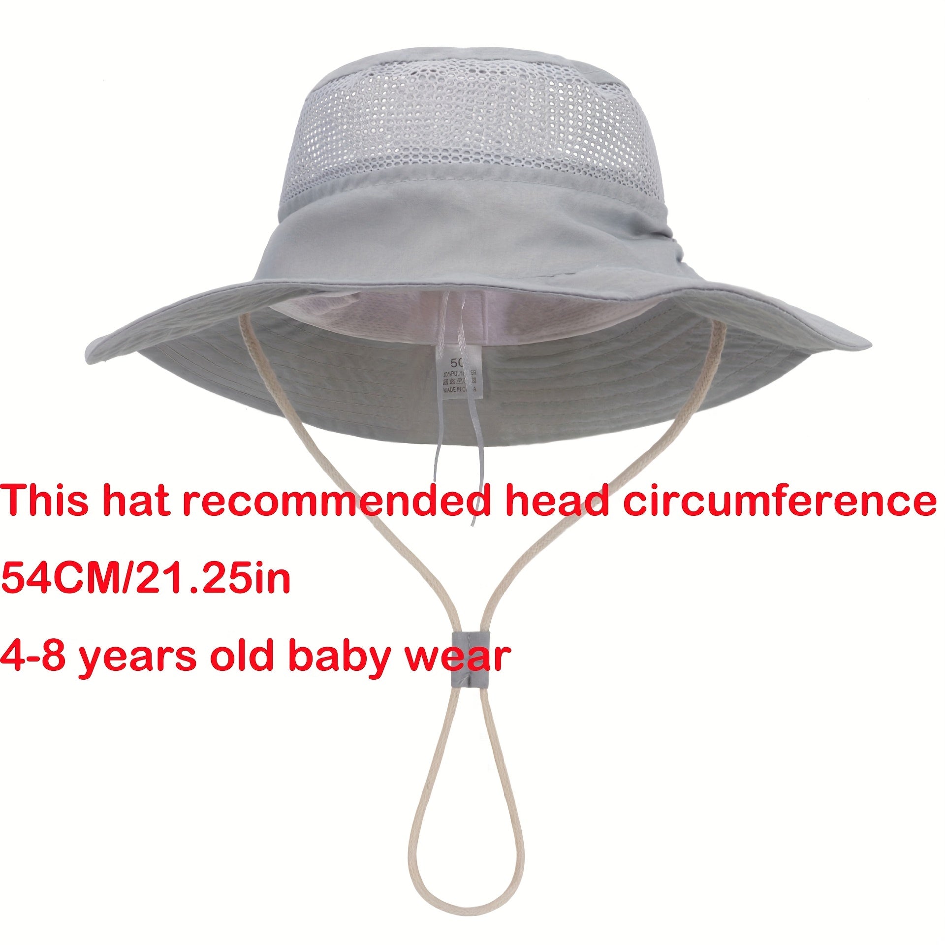 Kids Mesh Breathable Sun Hat for Boys and Girls