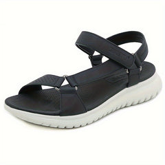 Women's Ankle Strap Flat Sandals Open Toe Non slip Shoes