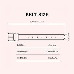 Men's Outdoor Sports Waist Belt Classic Solid