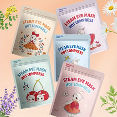 10 Steam Eye Masks Relieve Fatigue Heating Pad