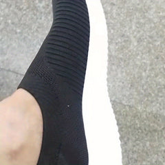 Women's Knitted Sock Shoes Lightweight Low Top Casual Running Shoes