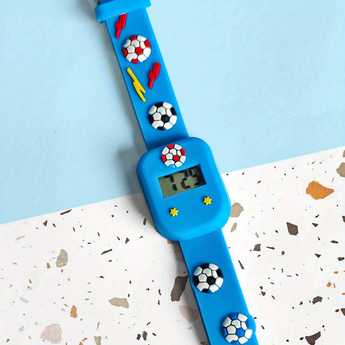 Cartoon Football Electronic Watch Digital Wrist Watch