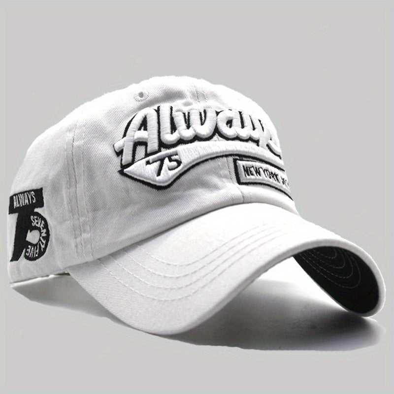 Hip Hop Baseball Cap Men's Sun Protection Hat Summer Sunshade Peaked Cap