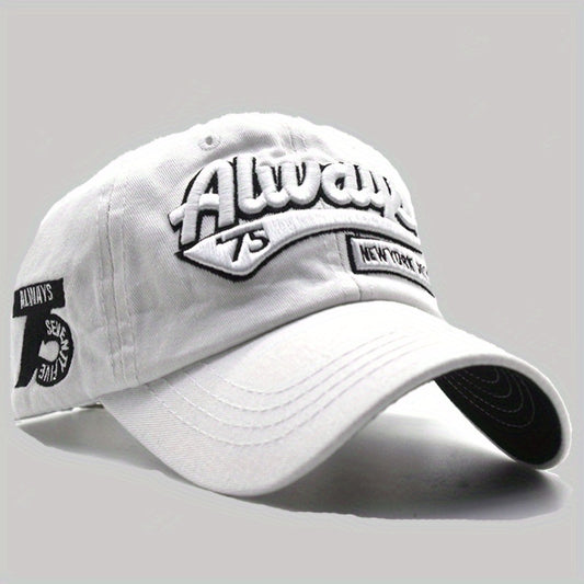 Hip Hop Baseball Cap Men's Sun Protection Hat Summer Sunshade Peaked Cap