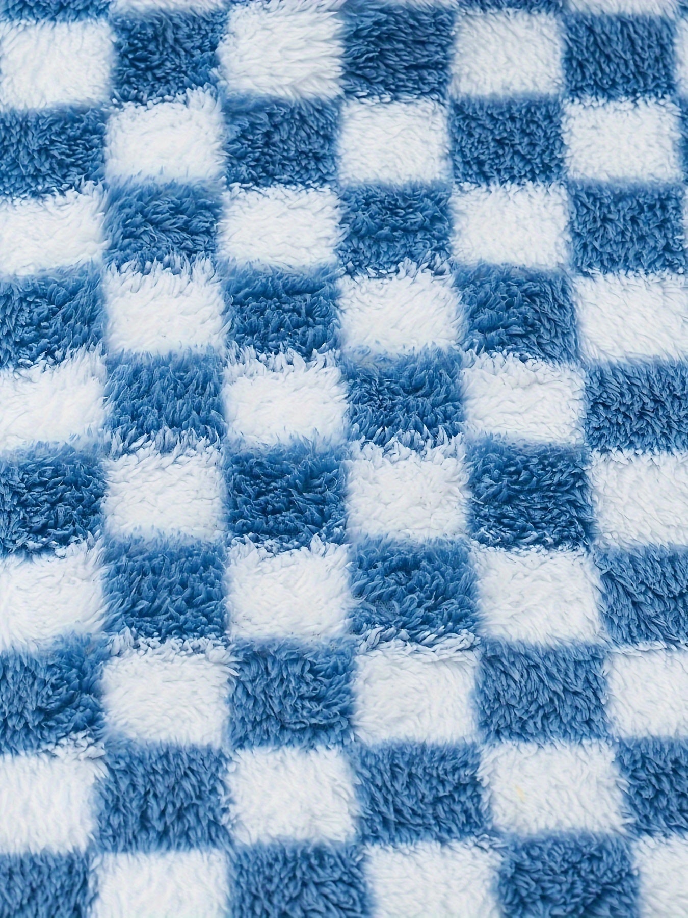Checkered Print Flannel Home Wear Pants