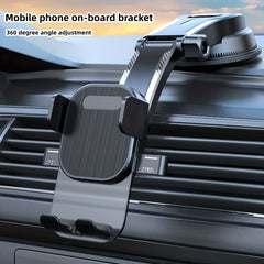 Car Phone Holder 360° Rotation Suction Cup Navigation Bracket