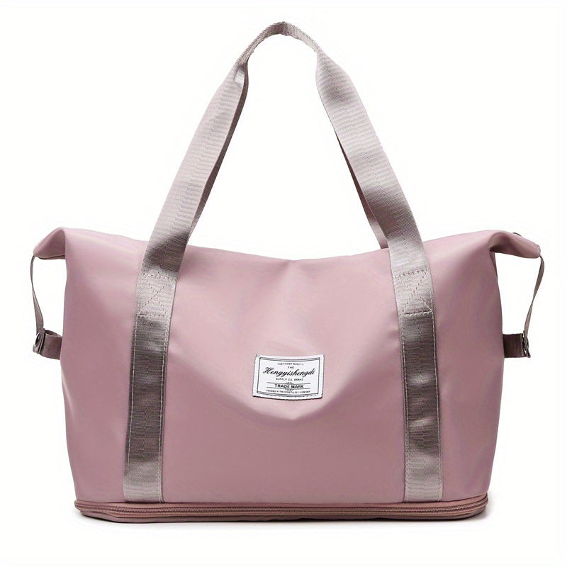 Portable Shoulder Bag Dry & Wet Separation Yoga Fitness Travel Bag