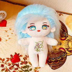 Fried Hair Doll Plush No Clothes Star Doll
