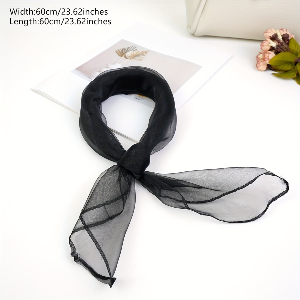 Small Yarn Scarf Neck Scarf Wrist Ribbon Scarf