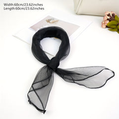 Small Yarn Scarf Neck Scarf Wrist Ribbon Scarf