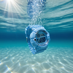 Kids Swimming Watch with Alarm Chronograph Dual Time Digital Analog Wristwatch