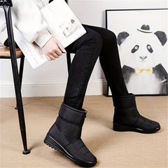 Women's Thermal Snow Boots Waterproof Slip on Winter Ankle Boots
