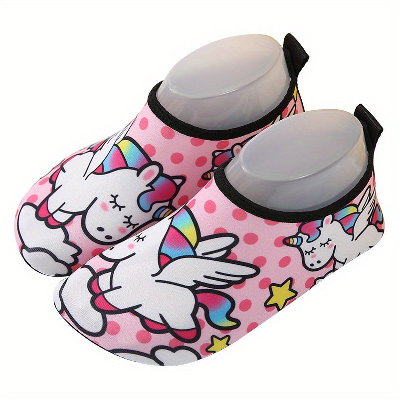 Kids Water Shoes Quick Dry Non Slip Aqua Shoes for Outdoor Activities