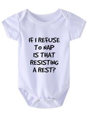 Baby Boys Casual Short Sleeve Onesie for Summer Pregnancy Gift