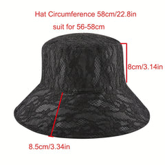 Reversible Bucket Hat Solid Sunscreen Fisherman Cap