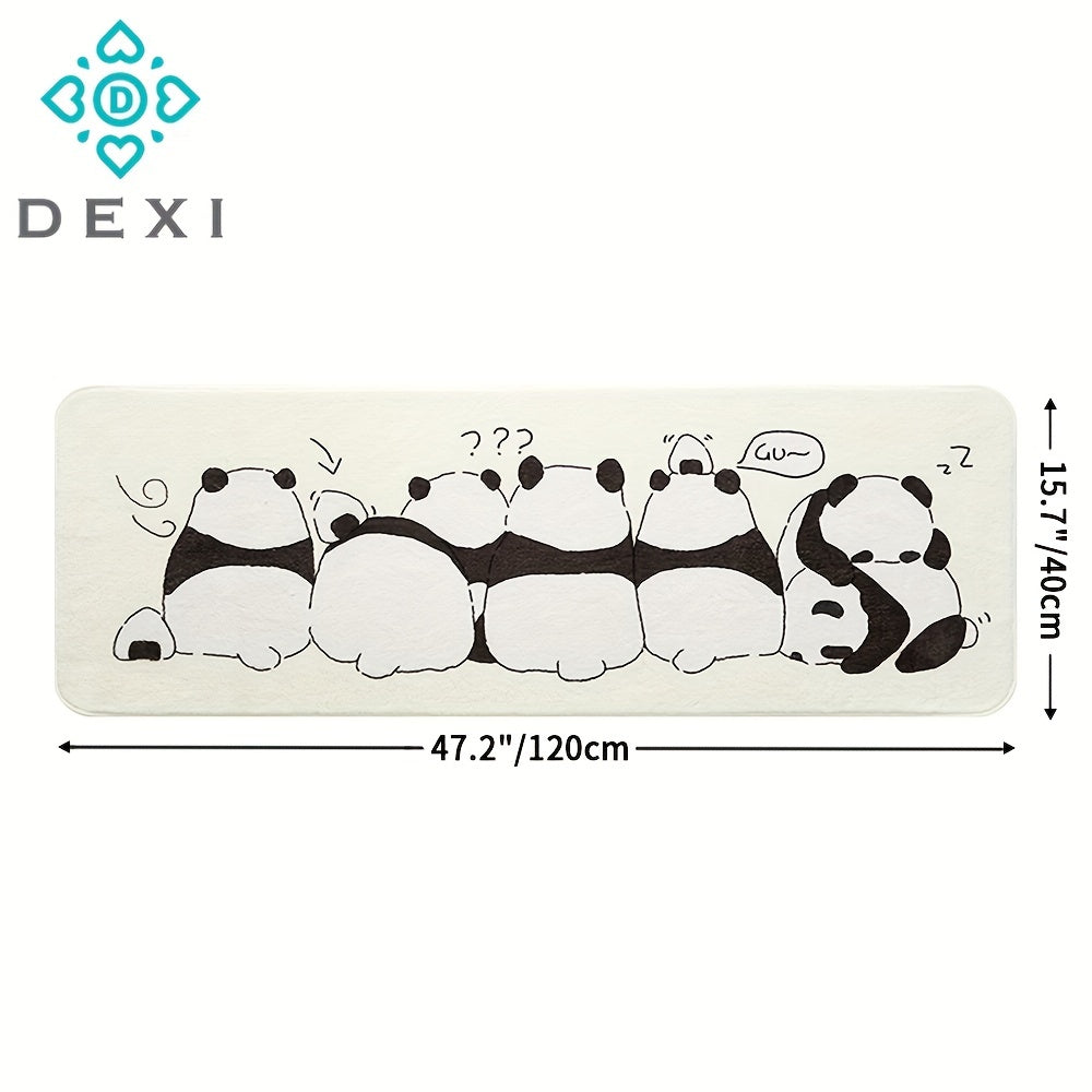Plush Fluffy Rug Panda Shag Furry Area Rug
