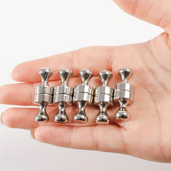 5pcs Neodymium Magnetic Pushpin Metal Strong Magnetic Tack Decompressing Toy