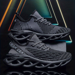 Men's Lightweight Lace Up Casual Shoes Breathable Comfortable Sneakers