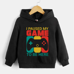 BOYS CASUAL PULLOVER HOODIE - LONG SLEEVE