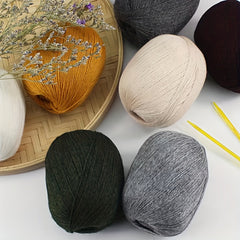 6pcs High Cashmere Thread 60 Cashmere 20 Acrylic 20 Viscose