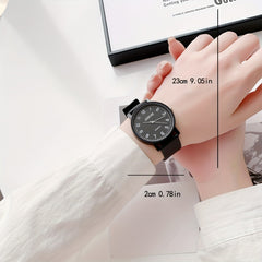 Vintage Rubber Pointer Quartz Watch Gift For Children