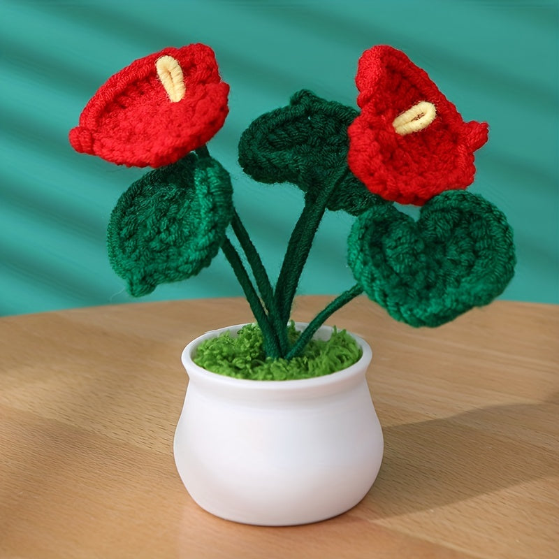 Crochet Eternal Flower Sunflower Lily Of The Valley Strawberry R