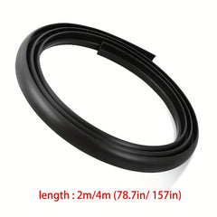Car Windshield Rubber Seal Front Rear Sunroof Dustproof Sealing Strip