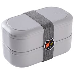 Japanese Style Bento Box 3 Grid Divided Lunch Box with Tableware