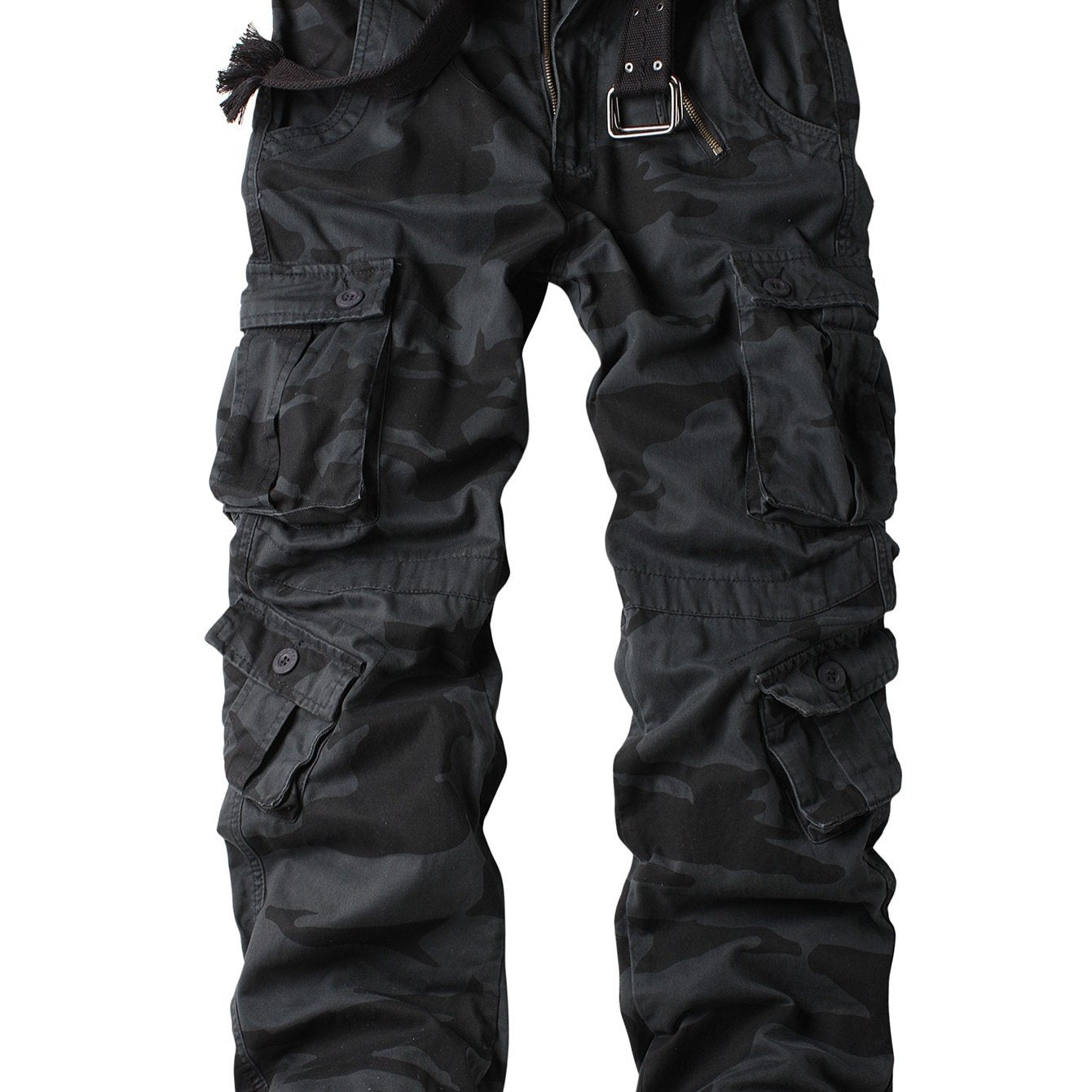 AKARMY Camo Pants Men's Outdoor Loose Cargo Pants