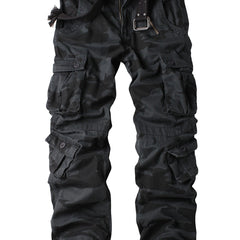 AKARMY Camo Pants Men's Outdoor Loose Cargo Pants