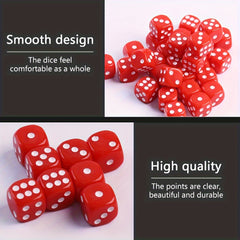 10pcs Game Dices Set for Tabletop Board Games