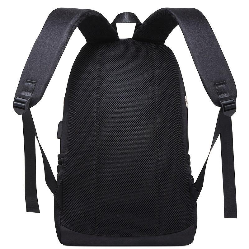 Luminous Backpack Boys Shark Backpack Waterproof USB Charging Port